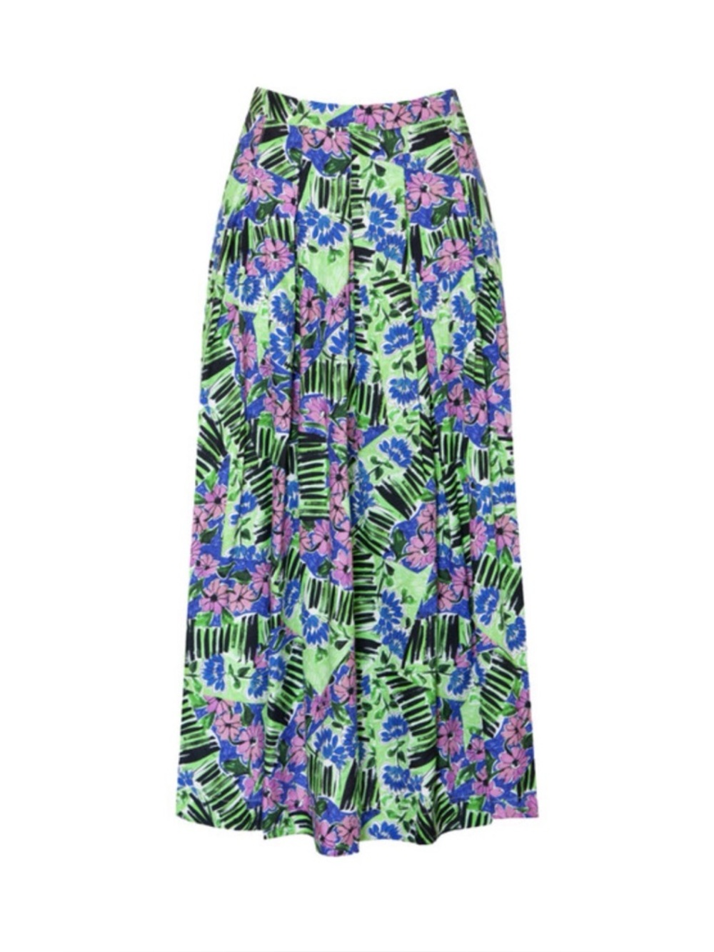 NWT Hunter Bell Alexis Midi Skirt Erratic Azalea Sz 0